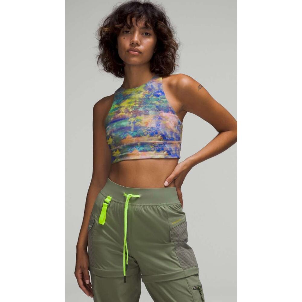 Lululemon Energy High-Neck Longline Tough Bra *Medium Support, B–D Cup- Sz 4